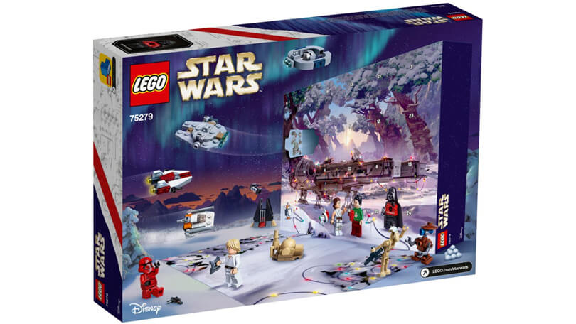 LEGO Star Wars adventskalender 2020 achterkant