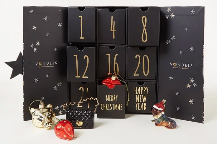 Adventskalender kerstballen