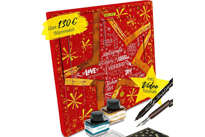 Kalligrafeer adventskalender