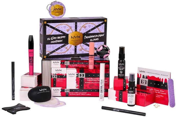 NYX adventkalender 24 dagen