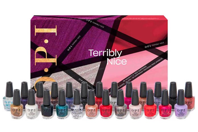 OPI adventskalender inhoud