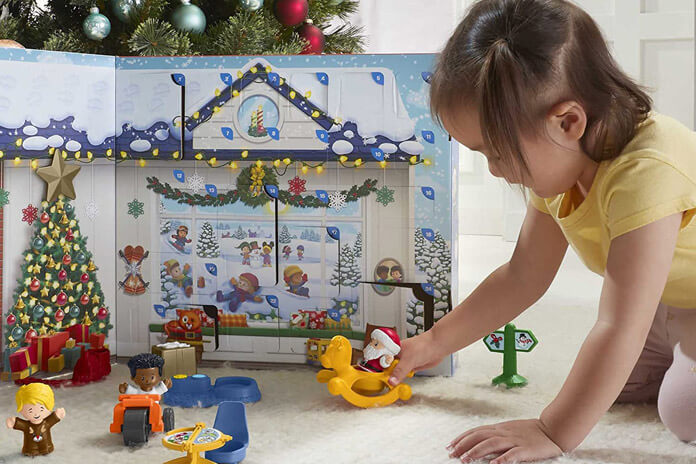 Fisher Price adventskalender inhoud