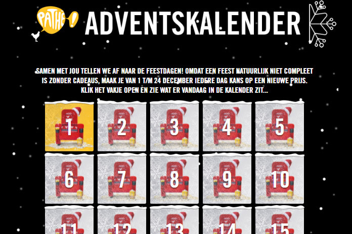Pathe thuis adventskalender