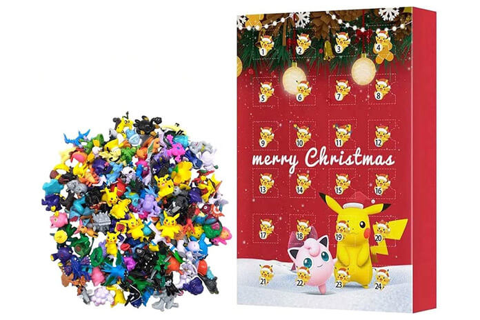 Pokemon poppetjes adventskalender 15 euro