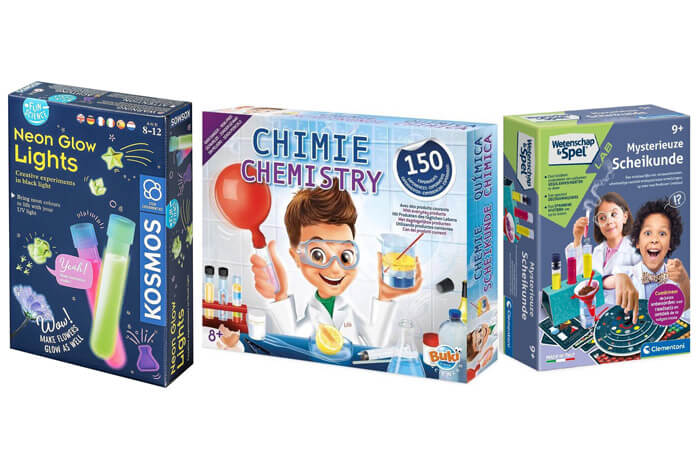 Scheikunde sets kerstcadeau jongens
