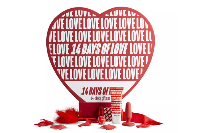 Valentijnsdag 14 dagen kalender