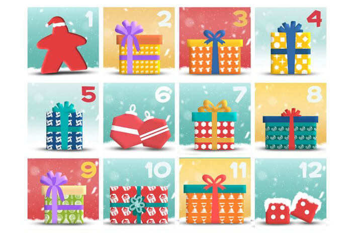 Bordspel adventskalender