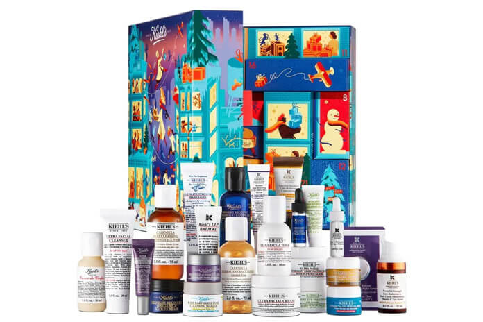 Kiehl's adventskalender inhoud