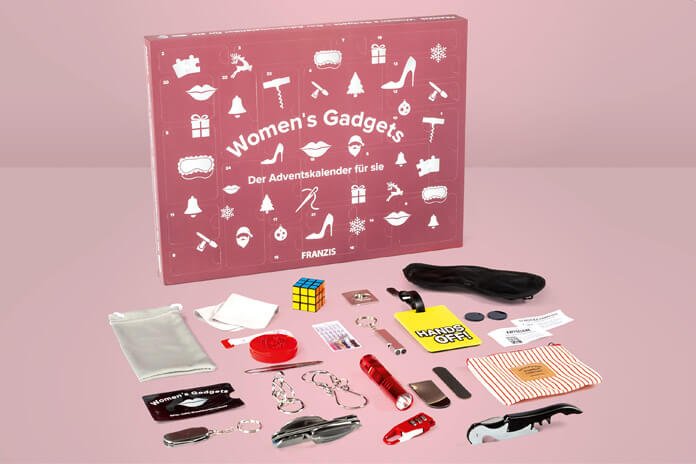 Gadgets adventskalender vrouwen inhoud