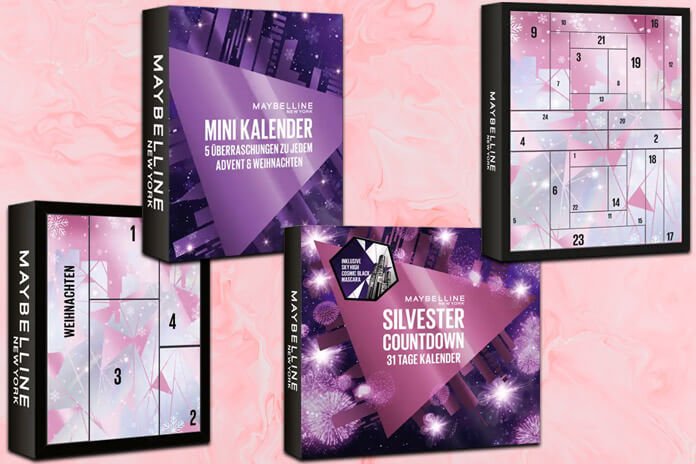 Maybelline adventskalender 2024