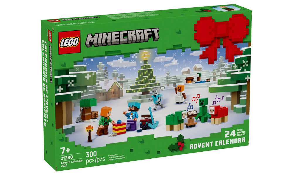LEGO Minecraft advent calendar 2025