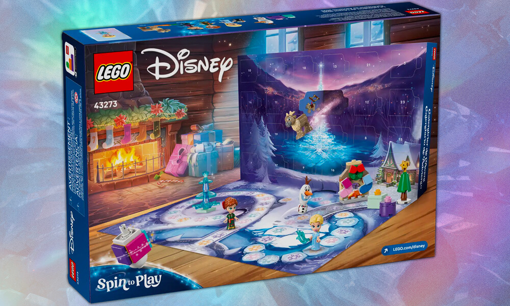 Disney LEGO Frozen achterkant