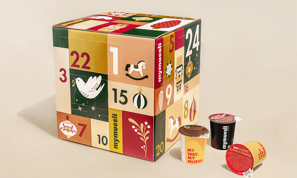 Mymuesli havermout muesli adventskalender