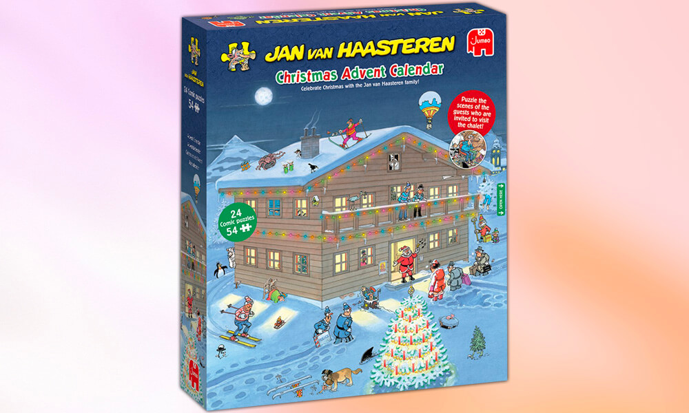 Puzzel adventskalender Van Haasteren