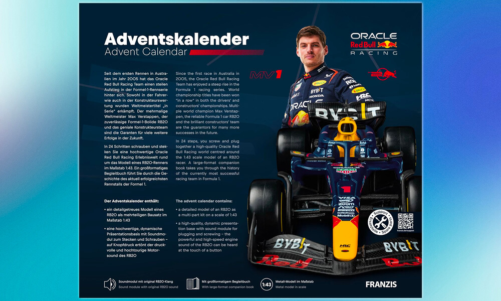 Adventskalender Max Verstappen