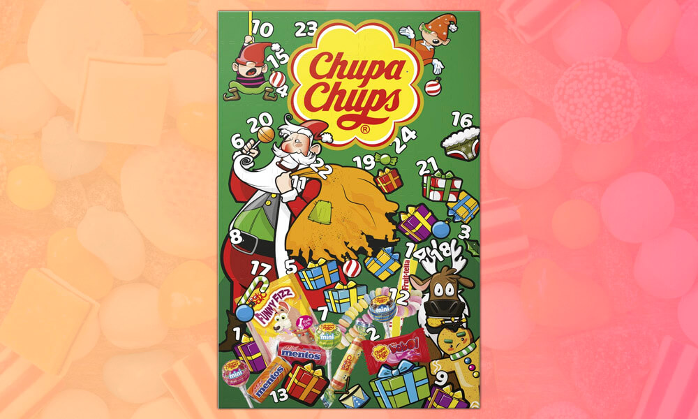 Chupa Chups adventskalender 2025