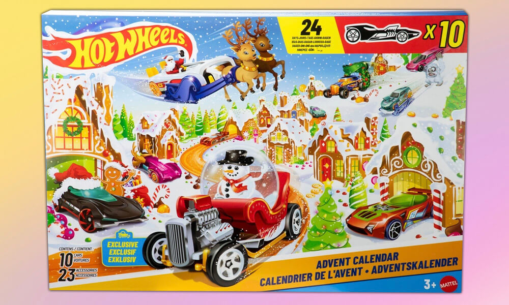 Hot Wheels adventskalender 2025