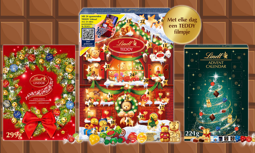Lindt adventskalender 2025