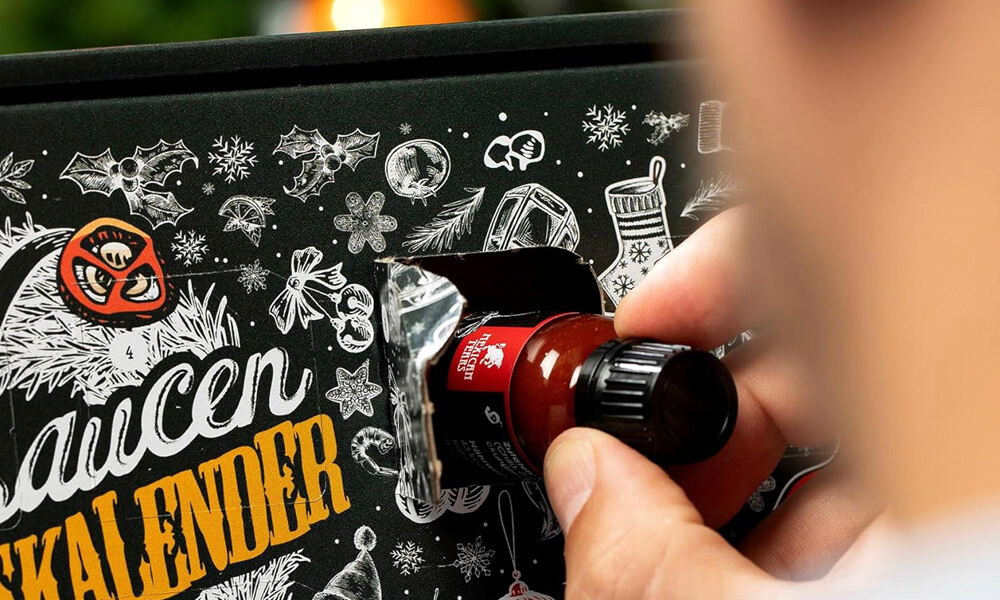 Pittige sauzen adventskalender