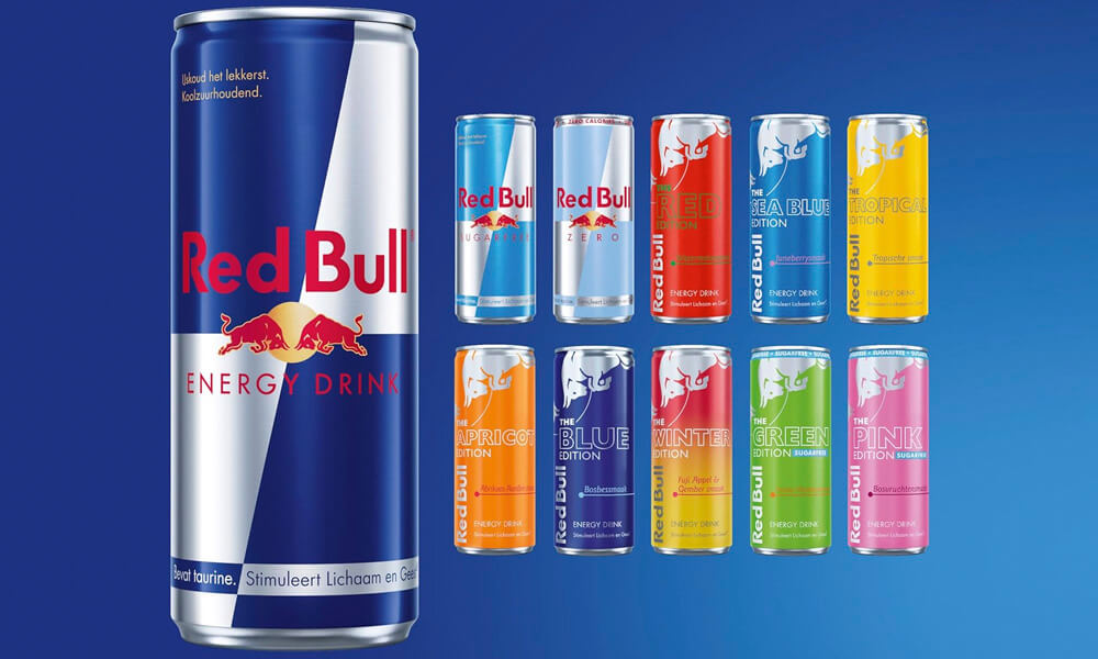 Red Bull adventskalender inhoud