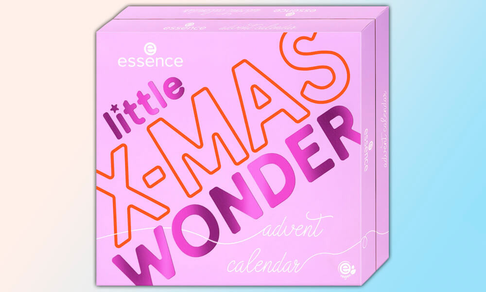 Adventskalender Essence buitenkant