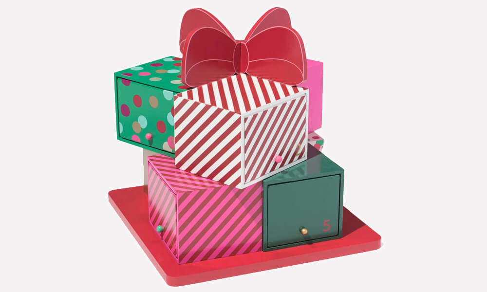 Houten adventskalender