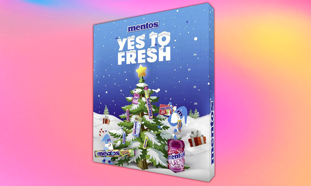 Aftellen met Mentos
