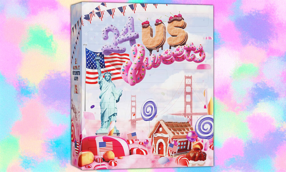 Amerikaans snoep adventskalender 2025