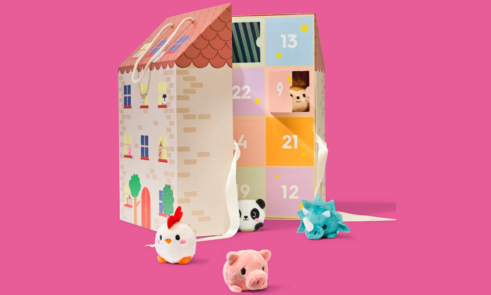 Knuffel adventskalender