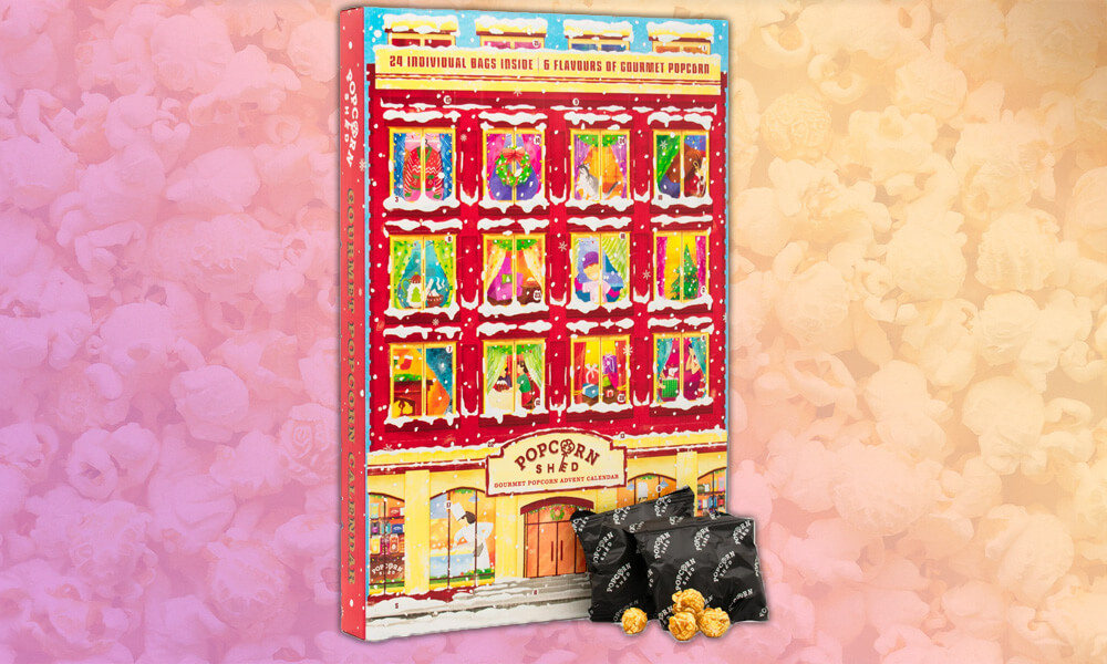 Luxe popcorn adventskalender