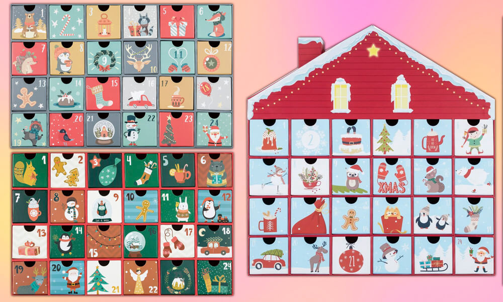 Melinera houten adventskalender
