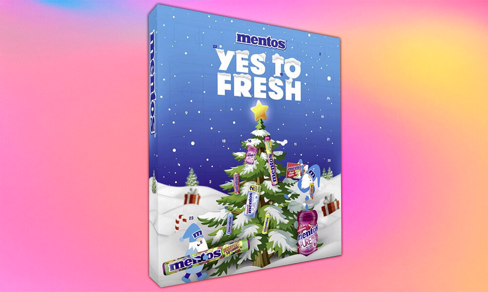 Mentos adventskalender 2025