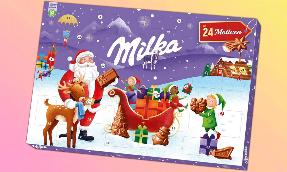Milka adventskalender