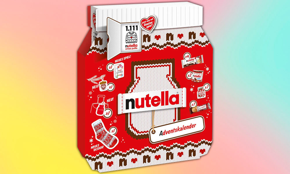 Nutella adventskalender 2025