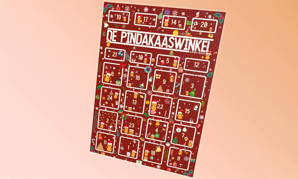 Pindakaas adventskalender 2025