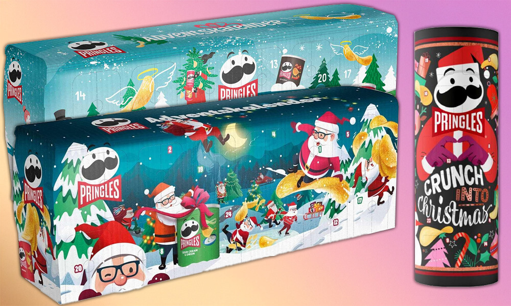 Pringles adventskalender chips