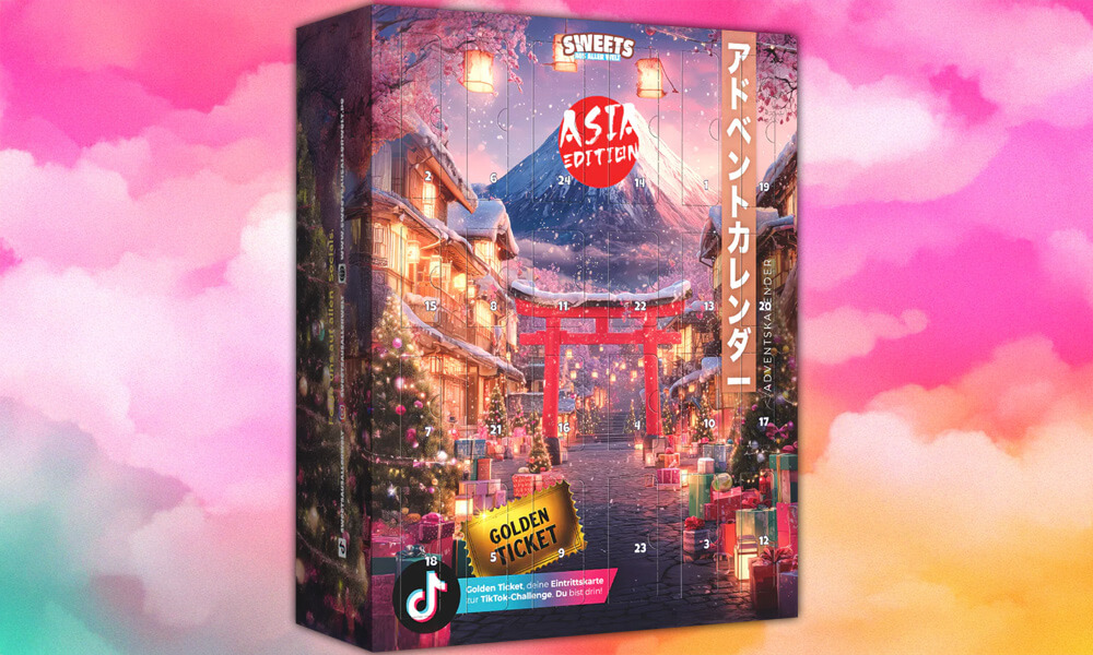 Aziatische snoep adventskalender 2025