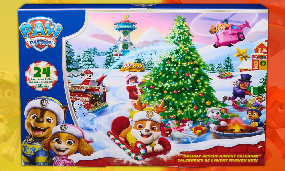 Paw Patrol adventskalender 2025
