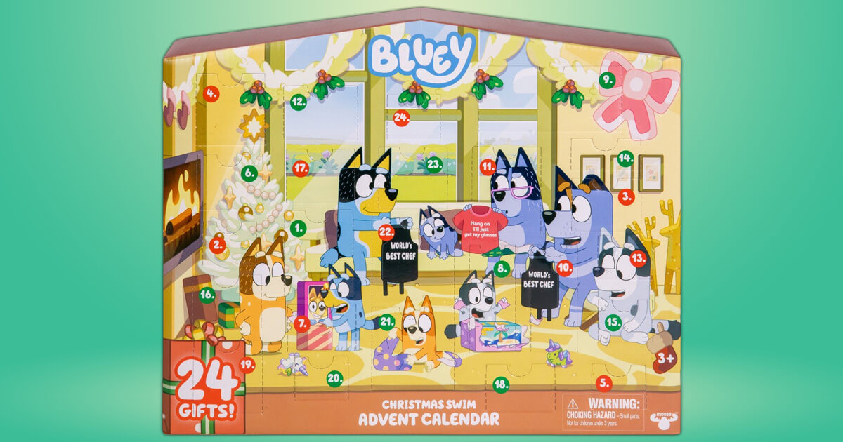 Bluey adventskalender 2026