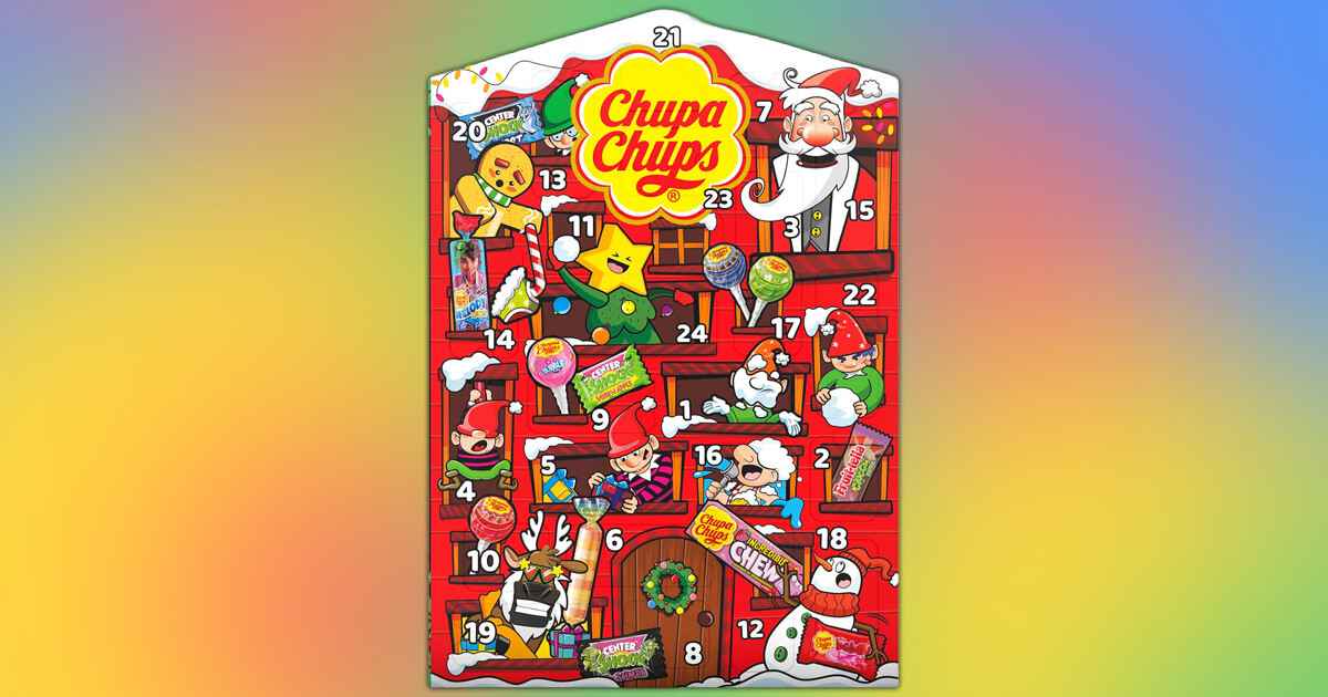 Chupa Chups adventskalender 2026